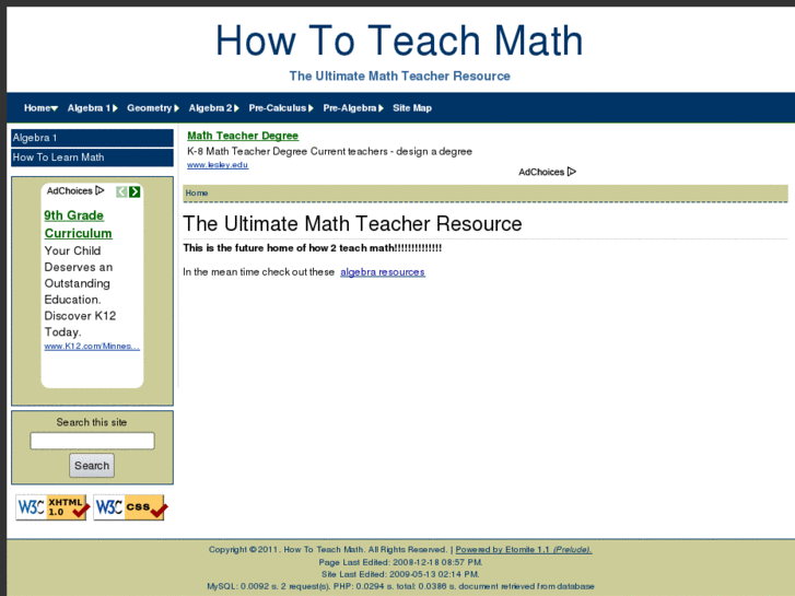 www.how2teachmath.com