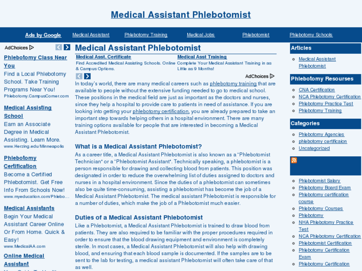 www.medicalassistantphlebotomist.net