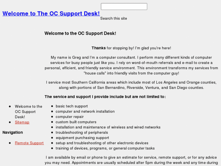 www.ocsupportdesk.net