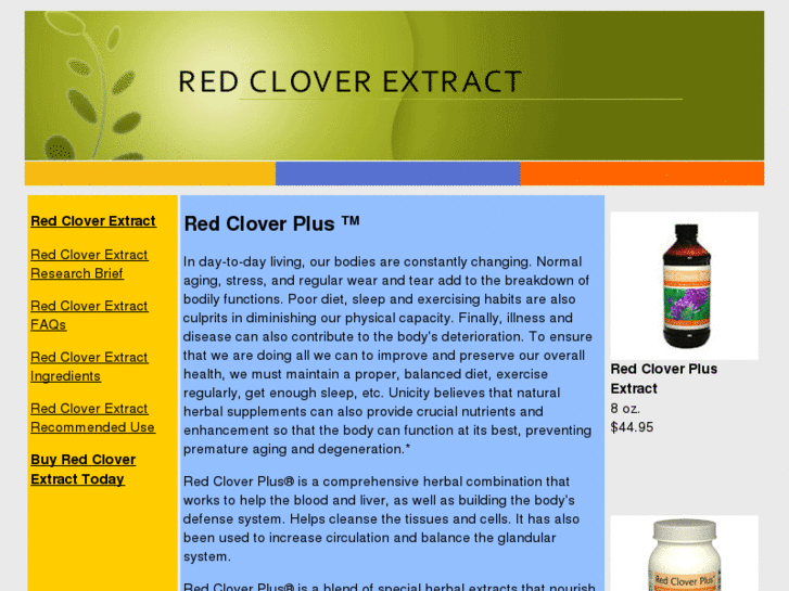 www.redcloverextract.net