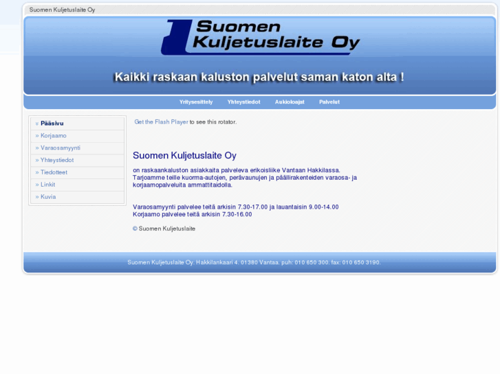 www.suomenkuljetuslaite.fi