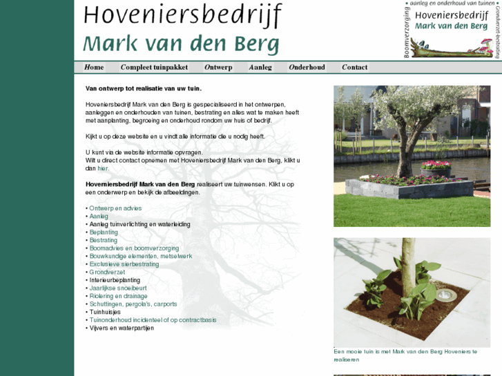 www.vdberghoveniers.nl