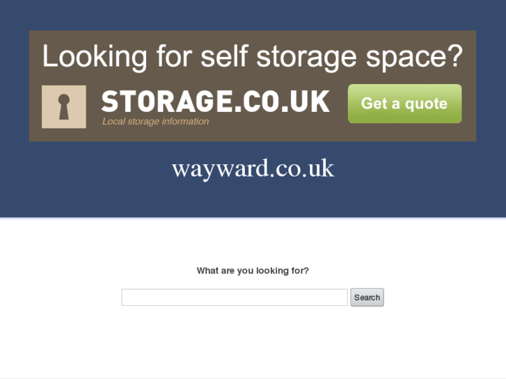 www.wayward.co.uk