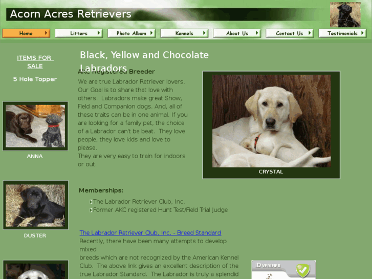 www.acornacresretrievers.com