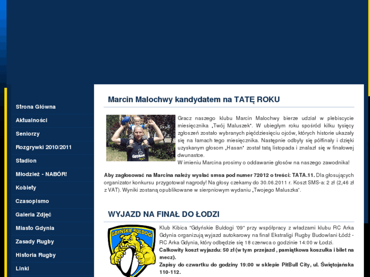 www.arkarugby.pl