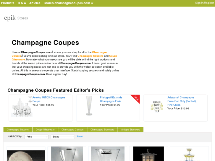 www.champagnecoupes.com