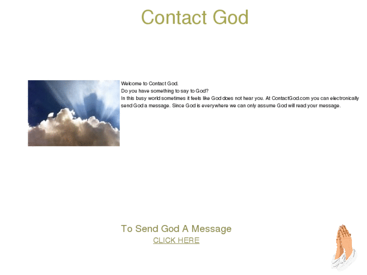 www.contactgod.com