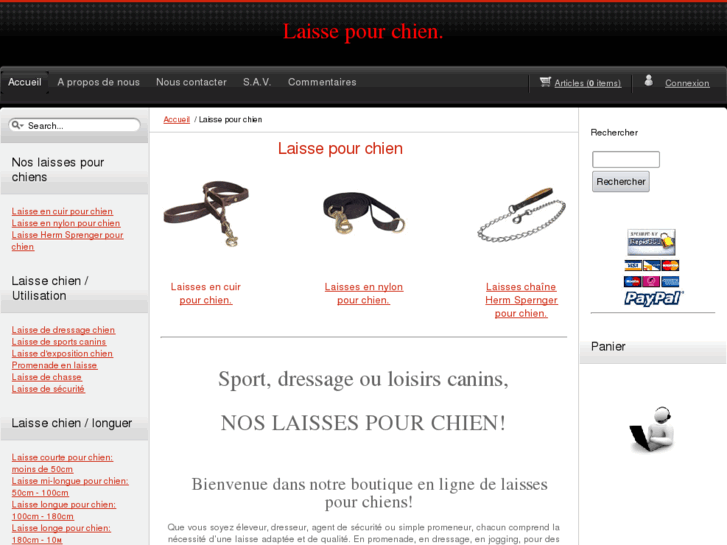 www.france-boutique-laisses-pour-chiens.com