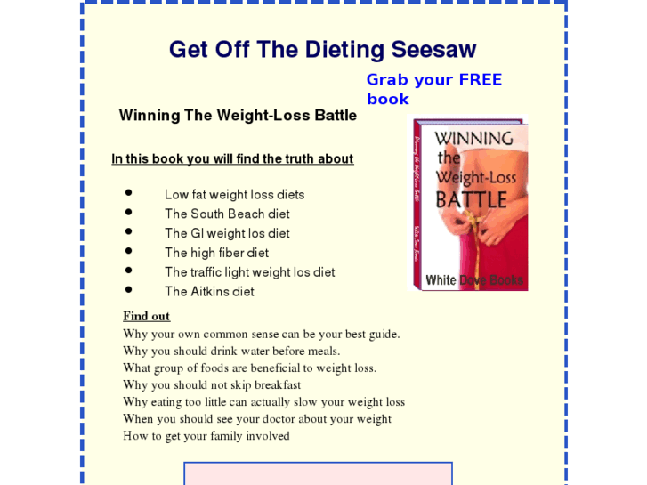 www.getoffthedietingseesaw.com