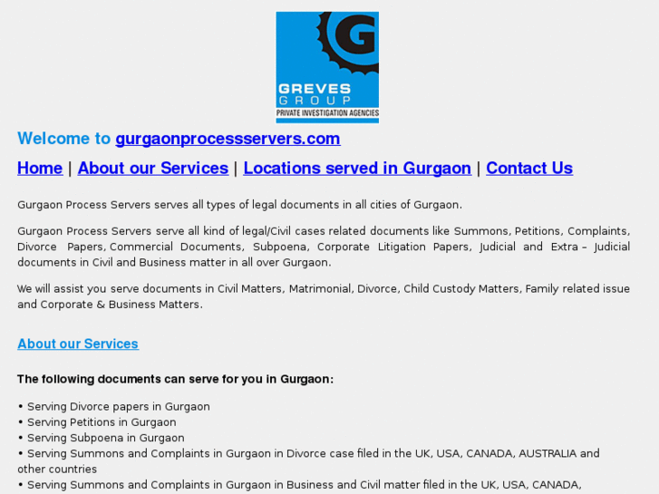 www.gurgaonprocessservers.com