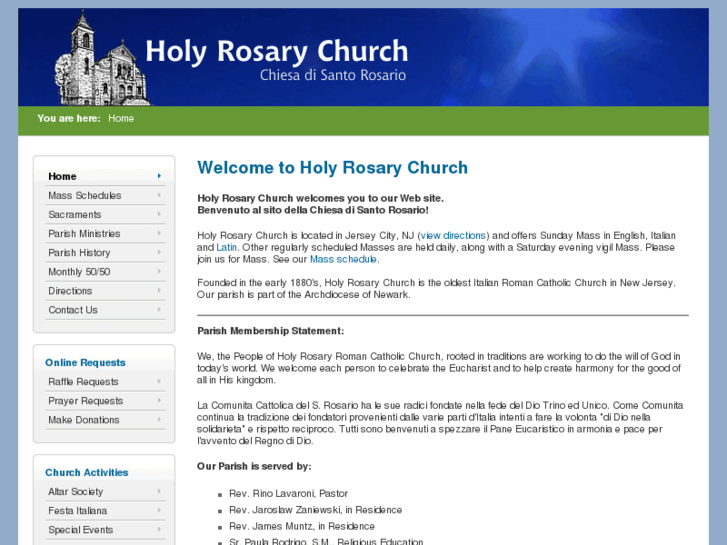 www.holyrosarychurch.com