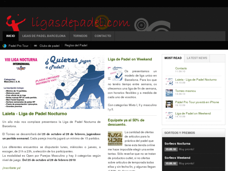 www.ligasdepadel.com