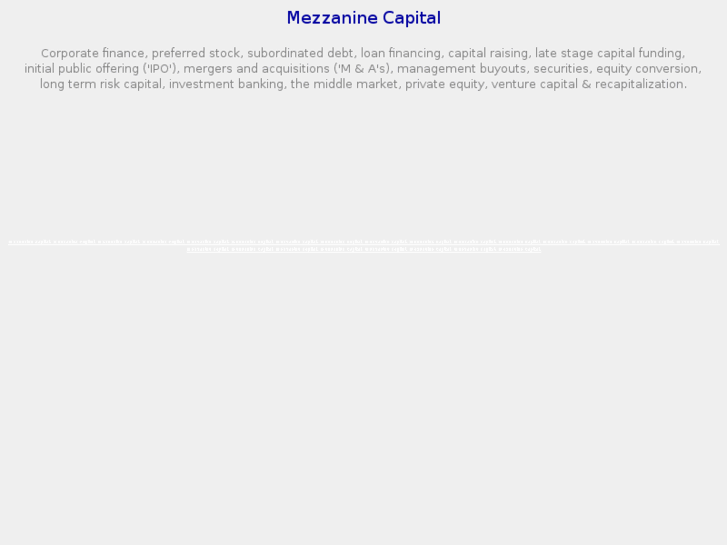 www.mezzaninecapital.com