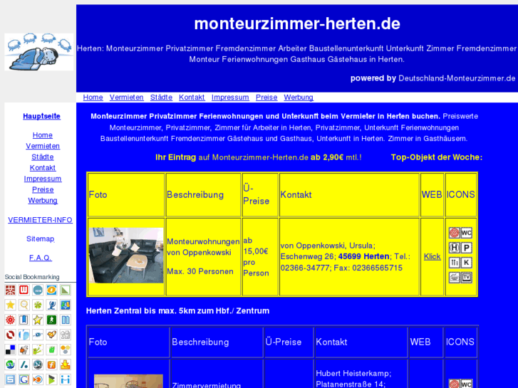 www.monteurzimmer-herten.de