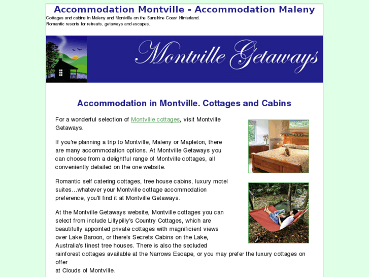 www.montvillecottages.info