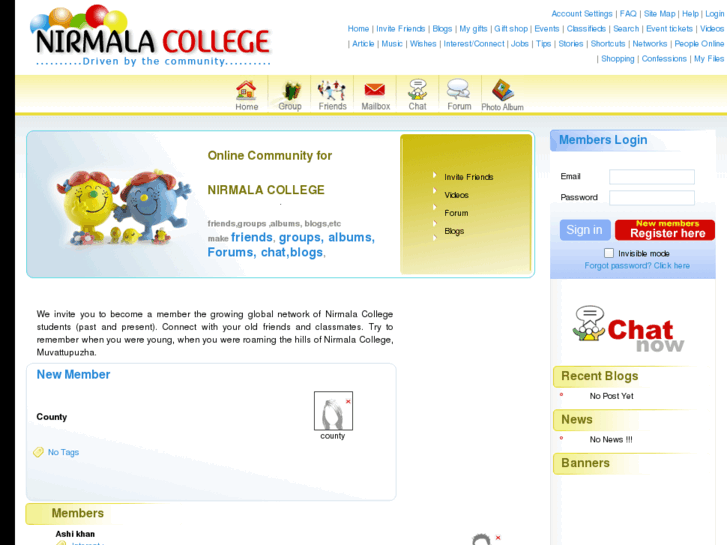 www.nirmalacollege.com