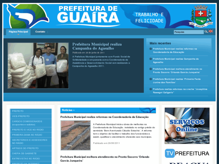 www.novositeprefeituraguaira.com
