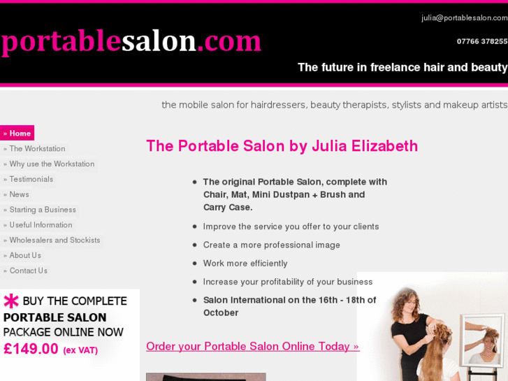 www.portablesalon.com