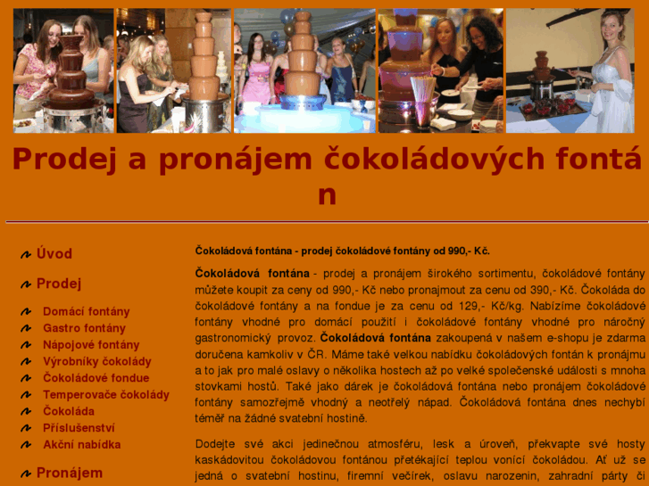 www.pronajemfontan.cz