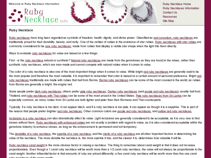 www.rubynecklace.info