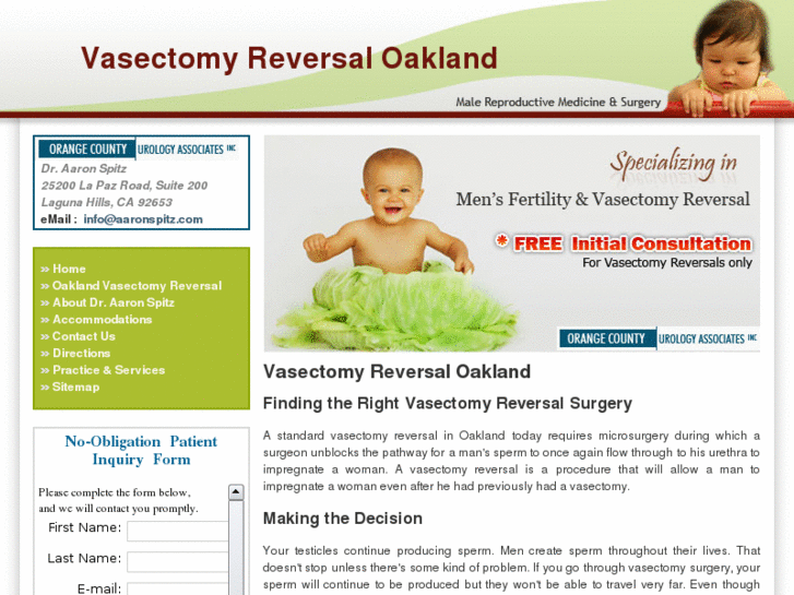 www.vasectomyreversaloakland.com