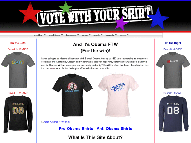 www.votewithyourshirt.com