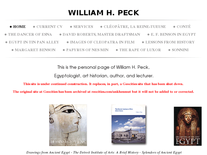 www.williamhpeck.org