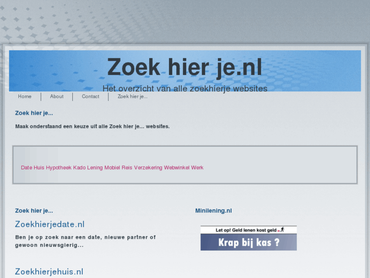 www.zoekhierje.nl