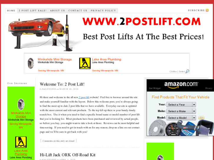 www.2postlift.com