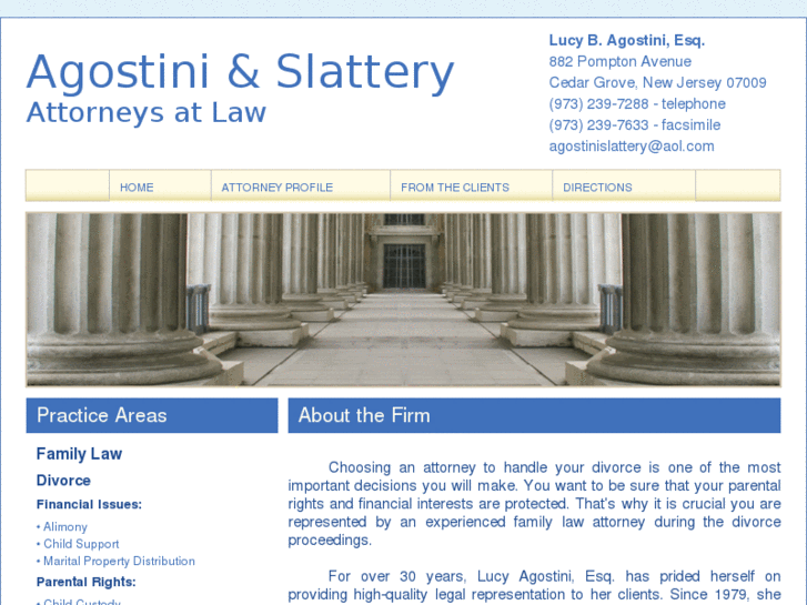 www.agostinislatterylaw.com