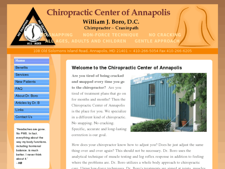 www.chiropracticcenterofannapolis.com