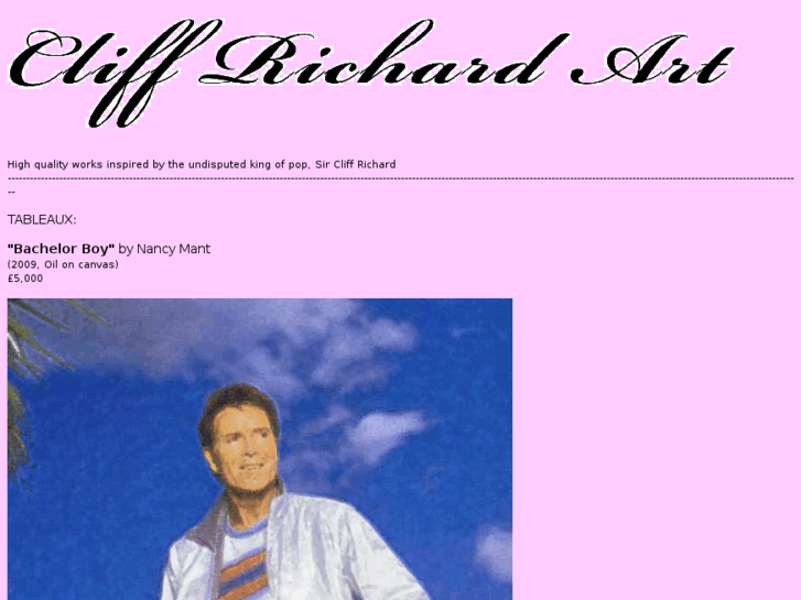 www.cliffrichardart.com