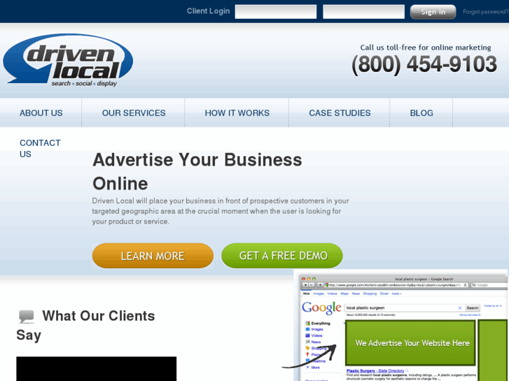 www.drivenlocalhosting.com