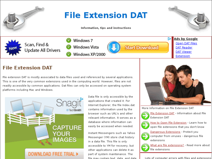 www.fileextensiondat.org