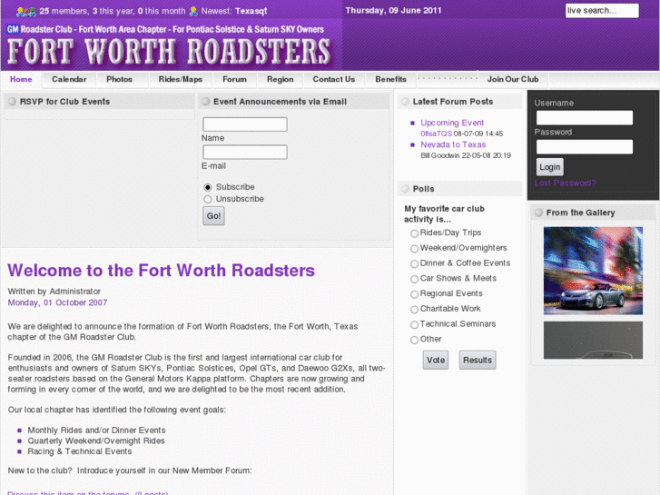 www.fortworthroadsters.com