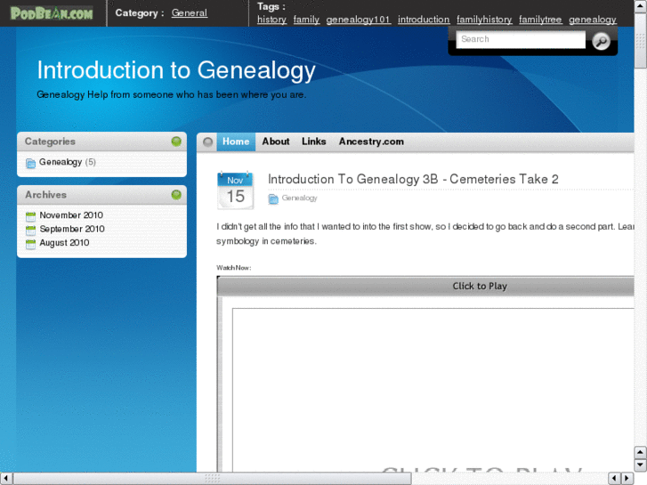 www.introductiontogenealogy.com