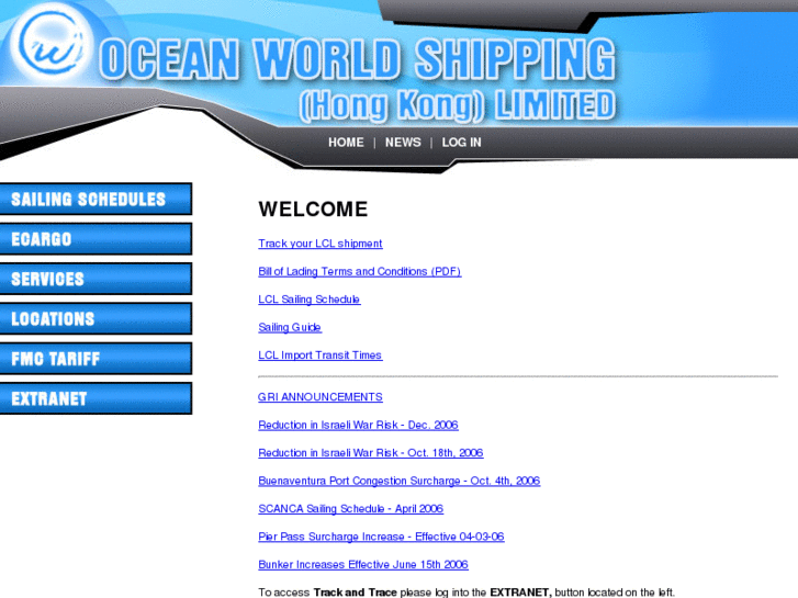 www.oceanworldshipping.com