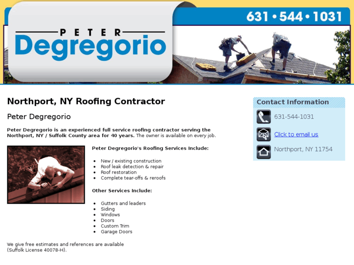 www.peterdegregorioroofing.com