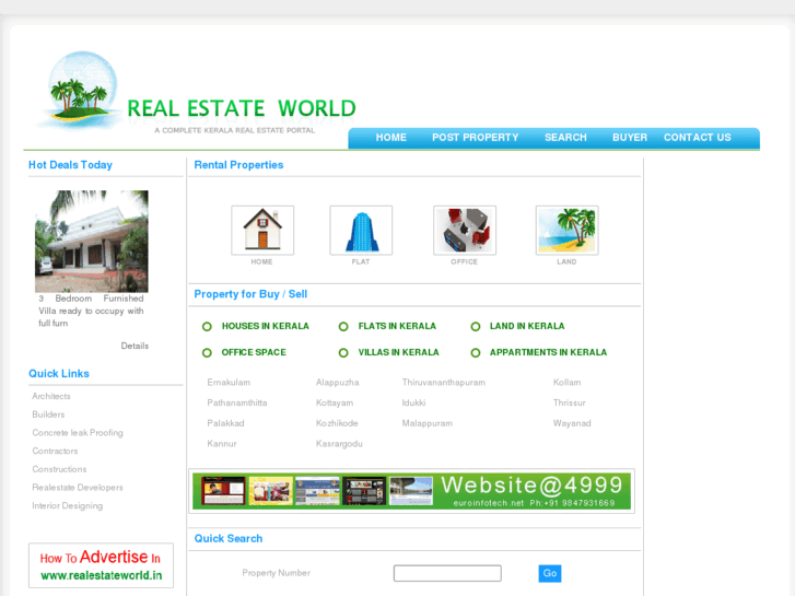 www.realestateworld.in