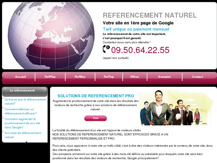 www.referencement-personnalise.com