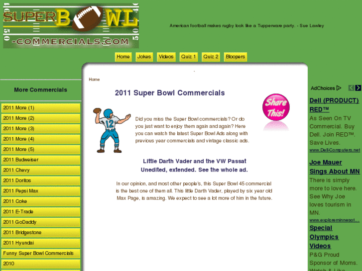 www.superbowl-commercials.com