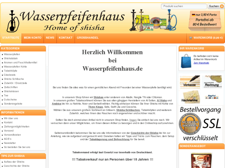 www.wasserpfeifenhaus.com