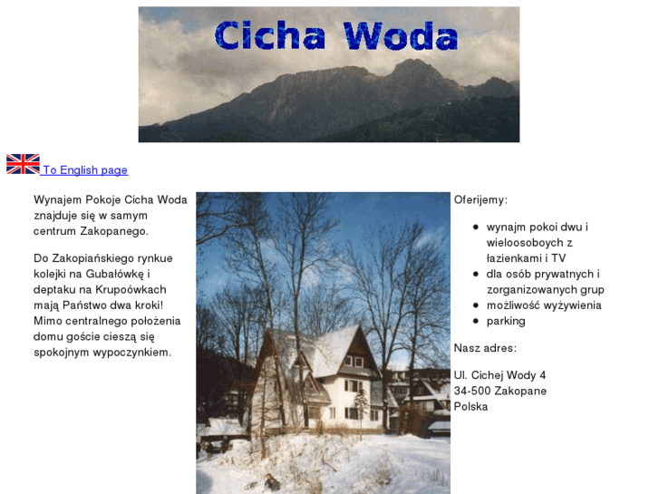 www.zakopane-cicha-woda.com