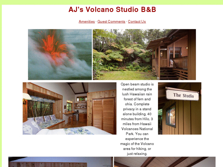 www.ajvolcanocottage.com