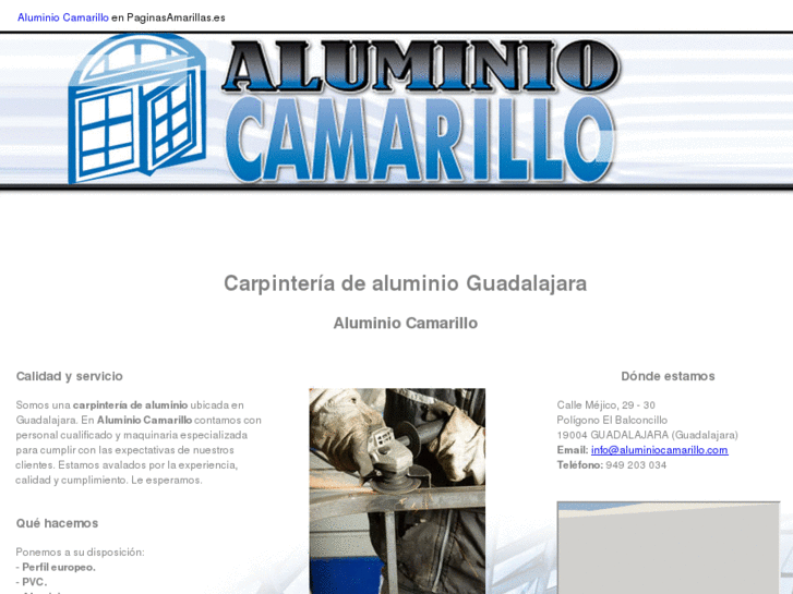 www.aluminiocamarillo.com