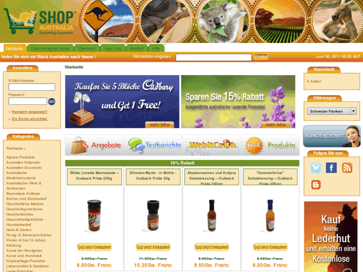 www.aussie-shop.ch