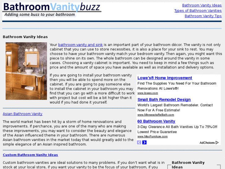 www.bathroomvanitybuzz.com