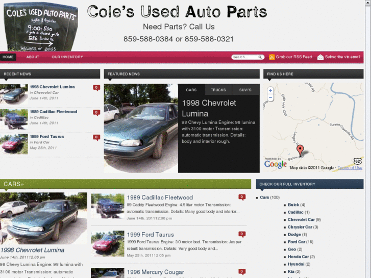 www.colesusedautoparts.com