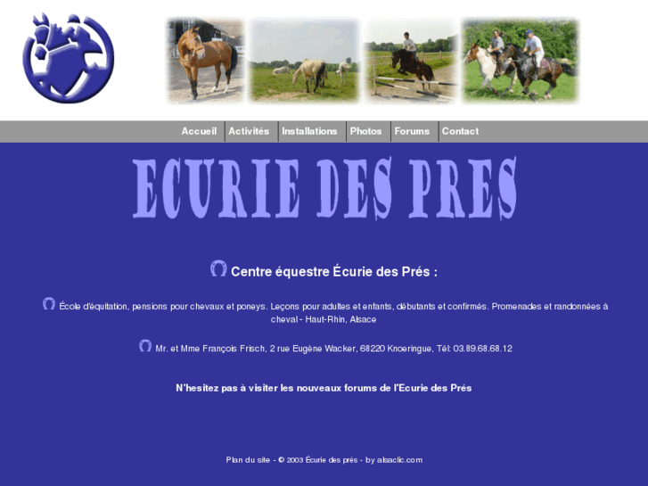 www.ecurie-des-pres.com