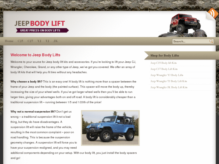 www.jeepbodylift.com